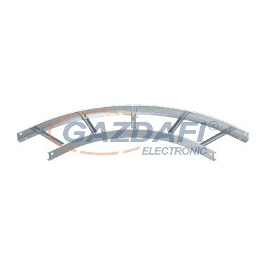 OBO 6211348 LBI 90 630 VS FT 90°-Os Sarokidom kábellétrához VS-létrafokkal 60x300mm merítetten tűzihorganyzott acél