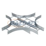   OBO 6219527 LK 112 VS FS Keresztidom kábellétrához VS-létrafokkal 110x200mm szalaghorganyzott acél