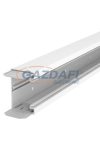 OBO 6274306 GK-70110GR Parapetcsatorna fenékperforálással 70x110x2000mm kőszürke PVC