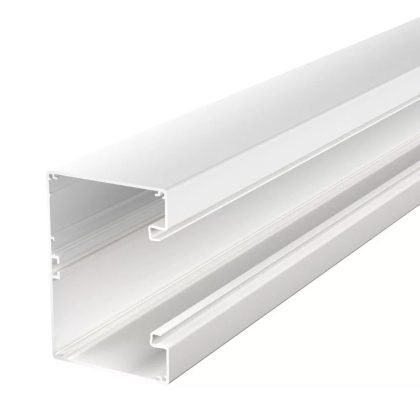   OBO 6276900 GA-S90130RW Szerelvénybeépítő Csatorna szimmetrikus 90x130x2000mm hófehér alumínium