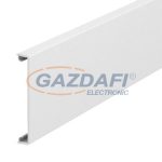   OBO 6278680 GK-OTGRW Vezetékcsatorna Fedél sima 80x2000mm hófehér PVC