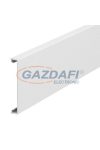 OBO 6278780 GK-OTKRW Vezetékcsatorna Fedél bordázott 80x2000mm hófehér PVC