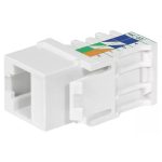   LEGRAND 632703 RJ45 Keystone port Cat5e unshielded (UTP) with C110 connector 180° 100MHz 1Gigabit