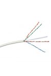 LEGRAND 632726 fali kábel réz Cat6 árnyékolt (F/UTP) 4 érpár (AWG24) PVC fehér Eca 305m-kartondoboz Linkeo