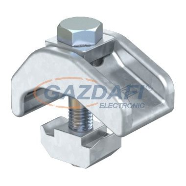 OBO 6355804 TKH-S-30 FT Szorítóköröm, Nehéz Kivitel csúszóanyával M12x65mm merítetten tűzihorganyzott acél