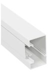 LEGRAND 638020 DLP-S kábelcsatorna 85x50 mm, merev fedéllel, bepattintható 45-ös szerelvényhez, fehér