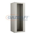   LEGRAND 646304 hálózati állószekrény 19" 24U MAG: 1226 SZÉL: 800 MÉLY: 800 szürke üvegajtós MAX: 400 kg készreszerelt Linkeo