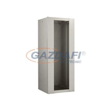 LEGRAND 646304 hálózati állószekrény 19" 24U MAG: 1226 SZÉL: 800 MÉLY: 800 szürke üvegajtós MAX: 400 kg készreszerelt Linkeo