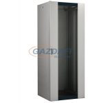   LEGRAND 646362 hálózati állószekrény 19" 33U MAG: 1626 SZÉL: 600 MÉLY: 600 szürke üvegajtós MAX: 400 kg lapraszerelt Linkeo