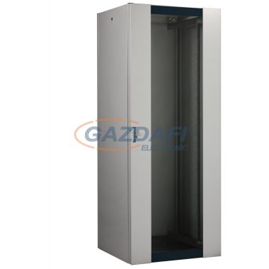 LEGRAND 646362 hálózati állószekrény 19" 33U MAG: 1626 SZÉL: 600 MÉLY: 600 szürke üvegajtós MAX: 400 kg lapraszerelt Linkeo