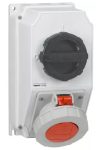 LEGRAND 657106 P17 Tempra PRO combinable unit with locking lever and built-in socket 3P+F