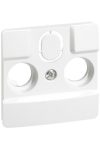 LEGRAND 664767 Niloé TV-RD and TV-RD-SAT cover white