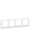 LEGRAND 665004 Niloé frame 4 is white