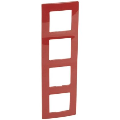 LEGRAND 665024 Niloé frame 4 is red