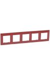 LEGRAND 665025 Niloé frame 5 is red