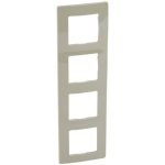 LEGRAND 665034 Niloé frame 4 is smoke gray