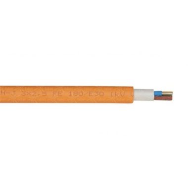  NHXH-J 12x2,5mm2 Cablu fără halogen rezistent la foc FE180 / E30 cu durata de funcționare 30 minute RE 0,6 / 1kV portocaliu