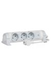 LEGRAND 694621 3x2P+F distribution line CON, with 1.5m cable, white-grey