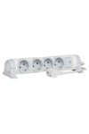 LEGRAND 694627 4x2P+F distribution line CON, with 3m cable, white-grey