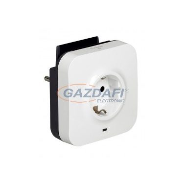 LEGRAND 694671 2P+F csatlakozóaljzat + 2×USB (IN/OUT) aljzat túlfeszültség-levezetővel