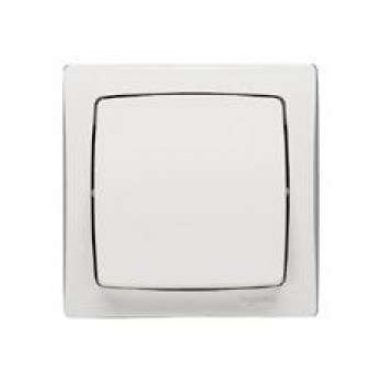 LEGRAND 696003 Oteo wall-mounted bipolar switch with frame, white