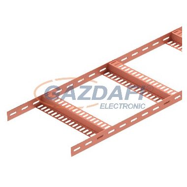 OBO 7098032 SLZ L 100 SG Kábellétra Hajóipari Célra perforált Z profillal 35x106x3000mm alapozó festékkel ellátott acél