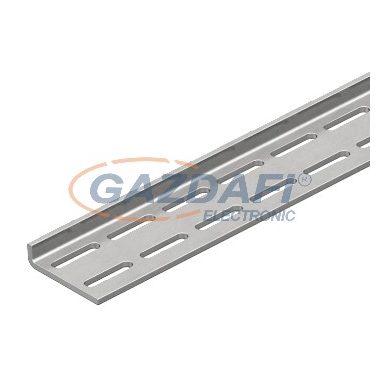 OBO 7105665 WESP 50 20 BK Sarokösszekötő Profil 20x50x3000mm felületkezelés nélkül acél