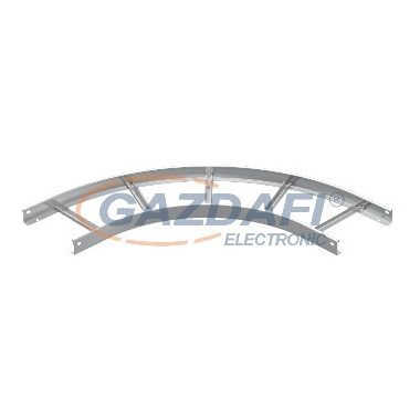 OBO 7160102 LBI 90 620VS V4A 90°-Os Sarokidom kábellétrához VS-létrafokkal 60x200mm rozsdamentes acél