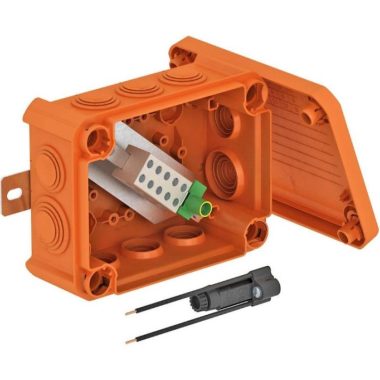 OBO 7205560 T 100 ED 6-6 AF Junction box 150x116x67mm orange polypropylene