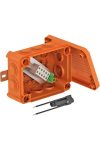 OBO 7205563 T 100 ED 10-6 AF Junction box 150x116x67mm orange polypropylene