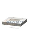 OBO 7214705 BSKP-E0406 Véglezáró Elem BSKP 0406-hoz 100x80x20mm szürke beton