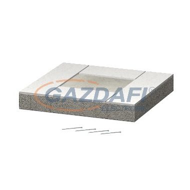 OBO 7214705 BSKP-E0406 Véglezáró Elem BSKP 0406-hoz 100x80x20mm szürke beton