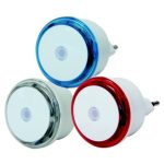  GAO 7312H Directional light with twilight switch 0.8W, 3pcs, color
