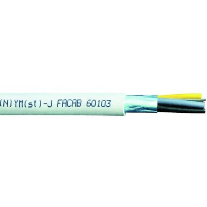   NYM(St)-J 7x1,5/1,5mm2 árnyékolt, réz köpenyvezeték PVC 300/500V szürke