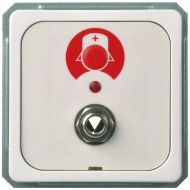 Schneider / Elso 735120 Combined wired call button socket, pearl FASHION / RIVA / SCALA