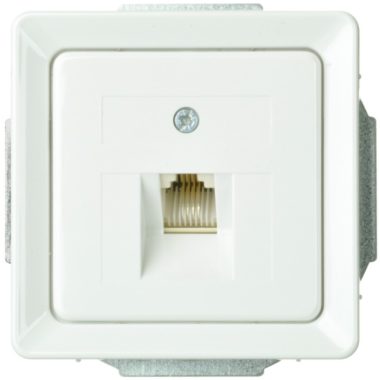 SCHNEIDER / ELSO 740064 Western-Electric pushbutton insert, white FASHION / RIVA / SCALA