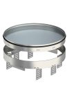 OBO 7409150 RKRN2UZD3R7VS25 Round Cassette closed ø 275mm stainless steel