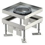   OBO 7409384 RKFN2 4 VMSL1N20 Heavy Duty Leveling Cassette Sl Square Tube 200x200mm Stainless Steel