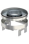 OBO 7409442 RKFRN2UZD3R4VS20 Casetă rotundă pentru tub ø 215mm inox