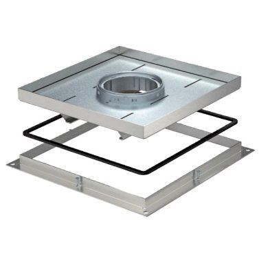 OBO 7409482 RKF2 SL1 V2 20 Heavy Duty Frame Cassette for Tube 283x283x20mm Stainless Steel