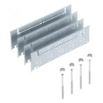   OBO 7410142 ASH250-3 B115170 Height adjustment kit for screed heights 115 + 55 mm strip galvanized steel