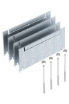 OBO 7410146 ASH250-3 165220 Height adjustment kit for screed heights 165 + 55 mm strip galvanized steel