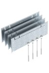 OBO 7410154 ASH350-3 165220 Height adjustment kit for screed heights 165 + 55 mm strip galvanized steel