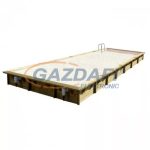 UBBINK Linea 500x1100x140 cm Medence Bézs Fóliával