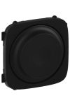 LEGRAND 752048 Valena Allure Rotary Knob Dimmer Cover, Black