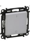 LEGRAND 752302 Valena Life two-pole switch 16 AX aluminum