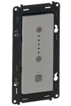 LEGRAND 752363 Valena Life dimmer, 3-wire, 1000 W aluminum