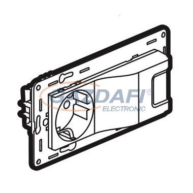 LEGRAND 753110 2P+F + USB kombinált dugalj csatlakozóaljzat, Valena Life (InMatic) 16A 250V, fehér