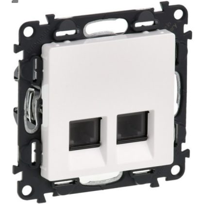 LEGRAND 753141 Valena Life 2xRJ45 Cat. 5e UTP socket white