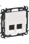 LEGRAND 753147 Valena Life 2xRJ45 Cat. 6 STP socket white